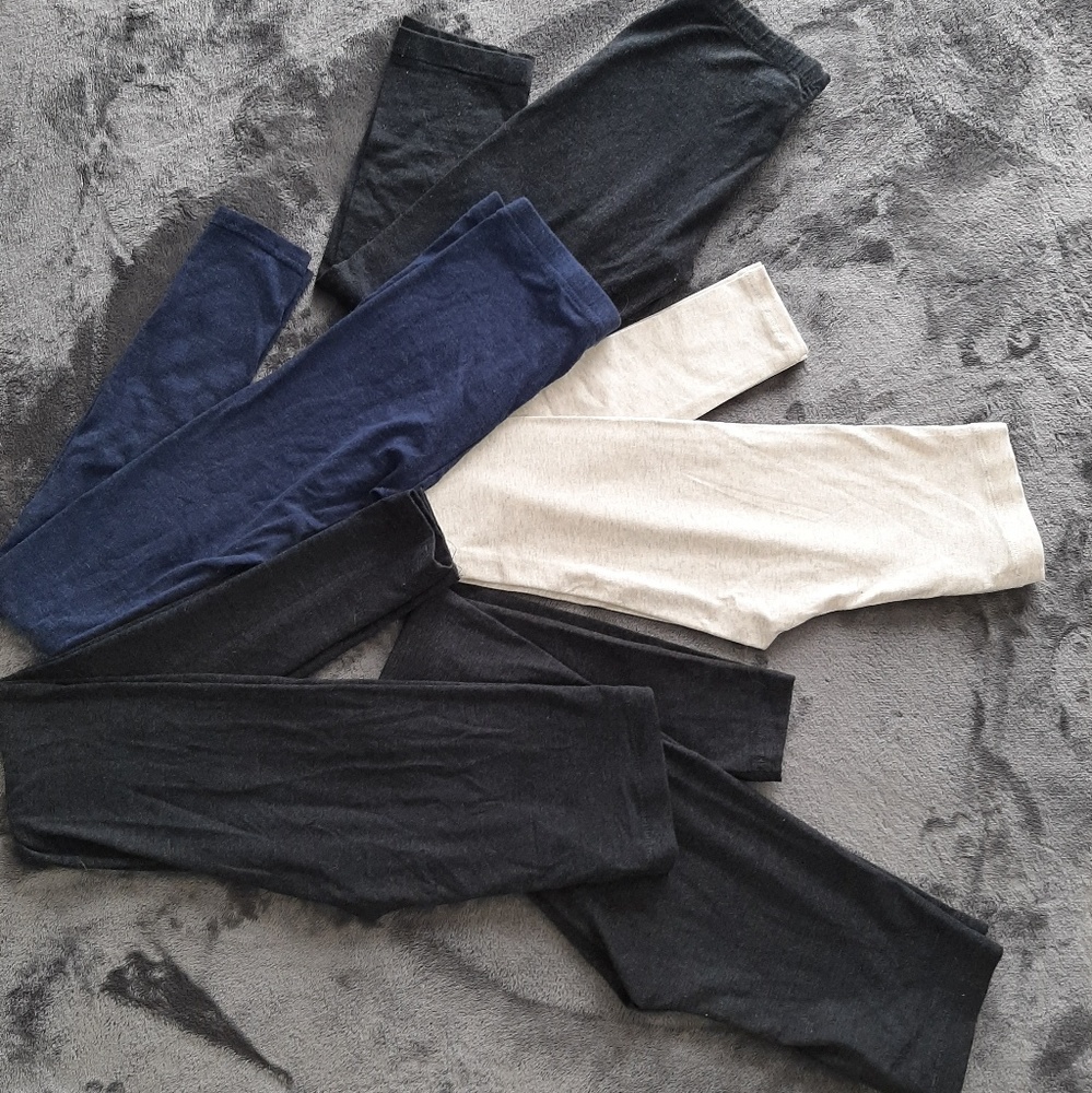 5 Pairs of Cotton Leggings